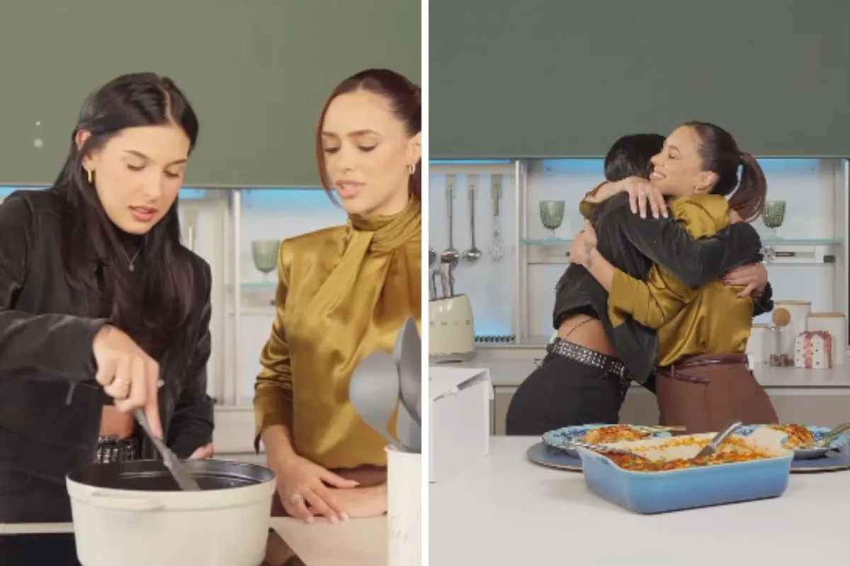 Ana Bruna apresentando o Rádio Estação Plus