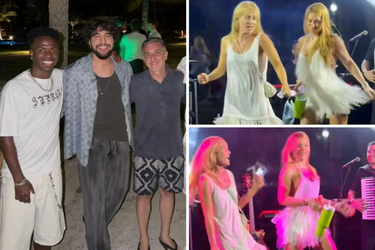 Imagem da rádio Estação Plus com os apresentadores Luciano Huck, Virginia Vianna, Nattan e Angelica