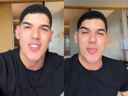 Imagem da rádio Estação Plus com o apresentador Ze Vaqueiro