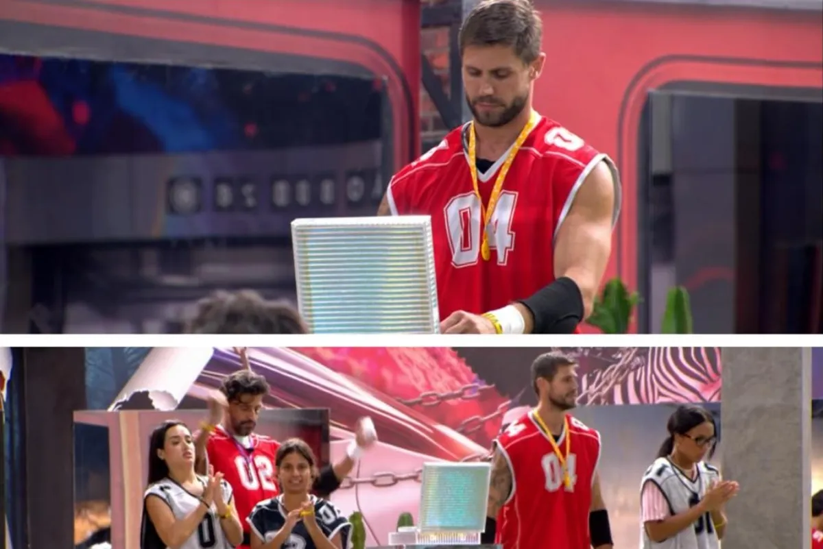 Jonas liderando a terceira vez no BBB 26