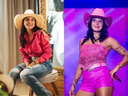 Imagem de uma rádio estação ao vivo com um público animado