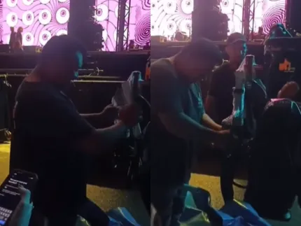 Foto da interface do Rádio Estação Plus