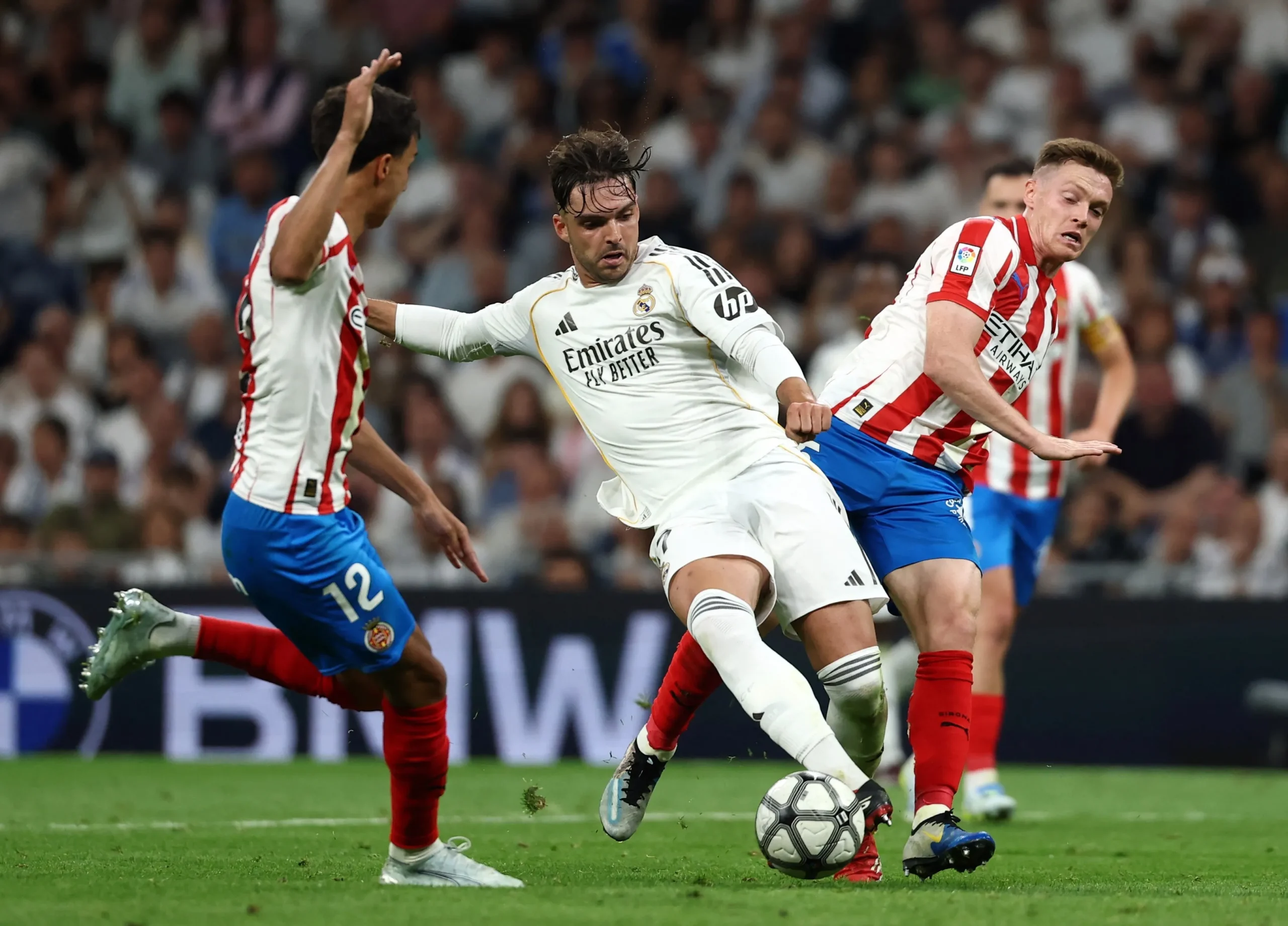 Imagem do jogo entre Girona e Real Madrid em 2026