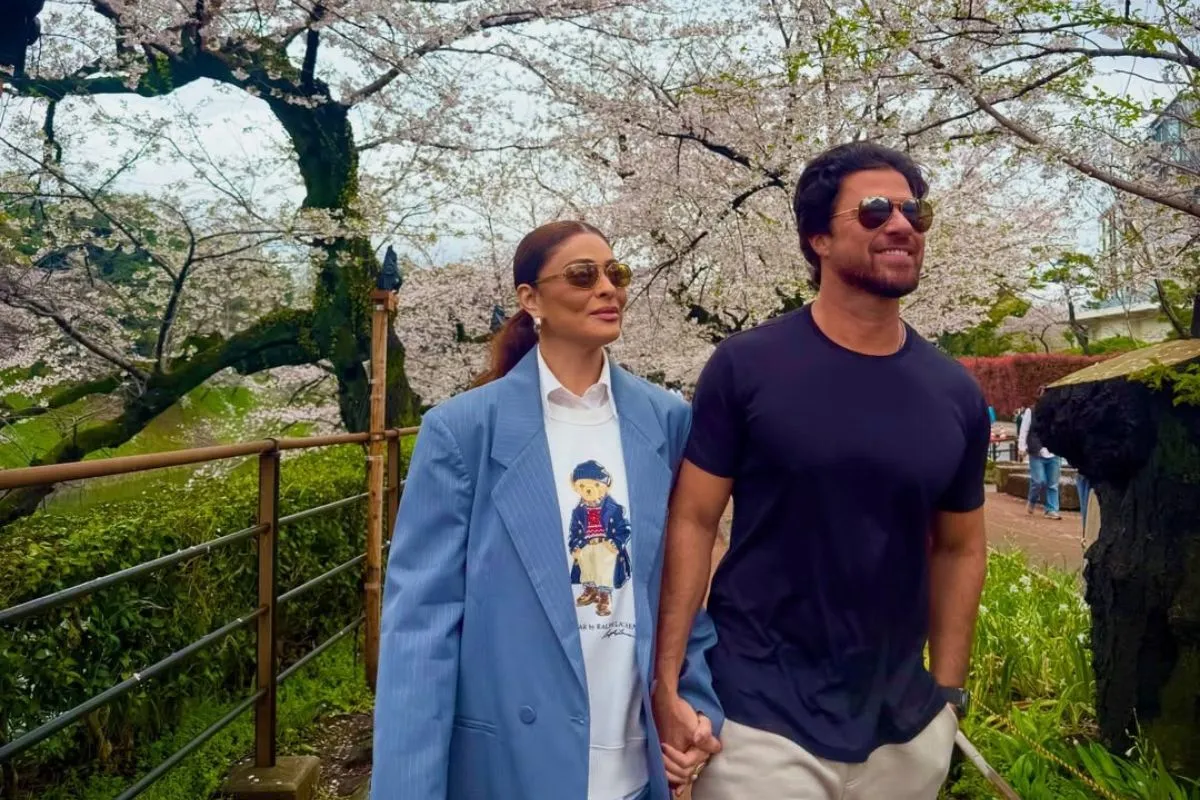 Juliana Paes e Carlos Eduardo Baptista em entrevista no Rádio Estação Plus