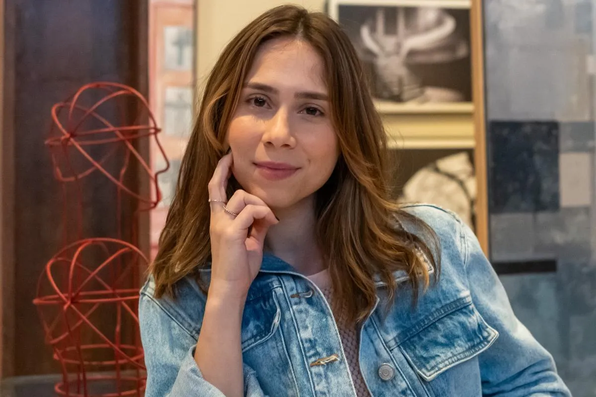 Lucelia Daphne Bozaski em Tres Graças na Radio Estação Plus