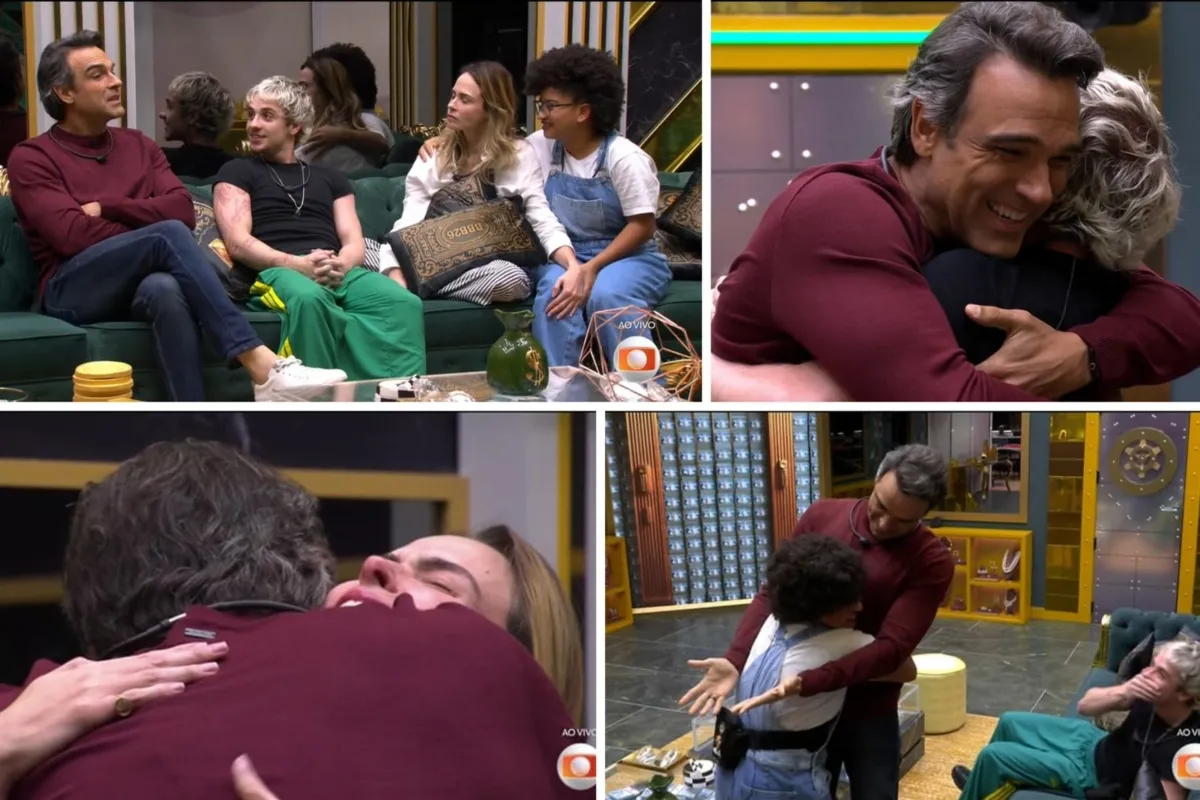 Imagem do Tadeu Schmidt na Estação Plus