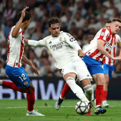 Imagem do jogo entre Girona e Real Madrid em 2026