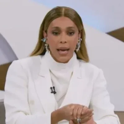 Erika Hilton em entrevista na Roda Viva