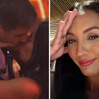 Imagem do apresentador Maxiane falando sobre beijo em um programa de rádio